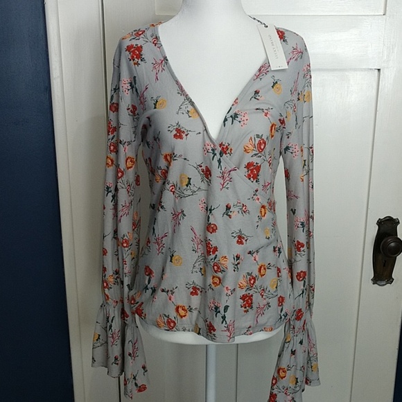 lucky brand floral top